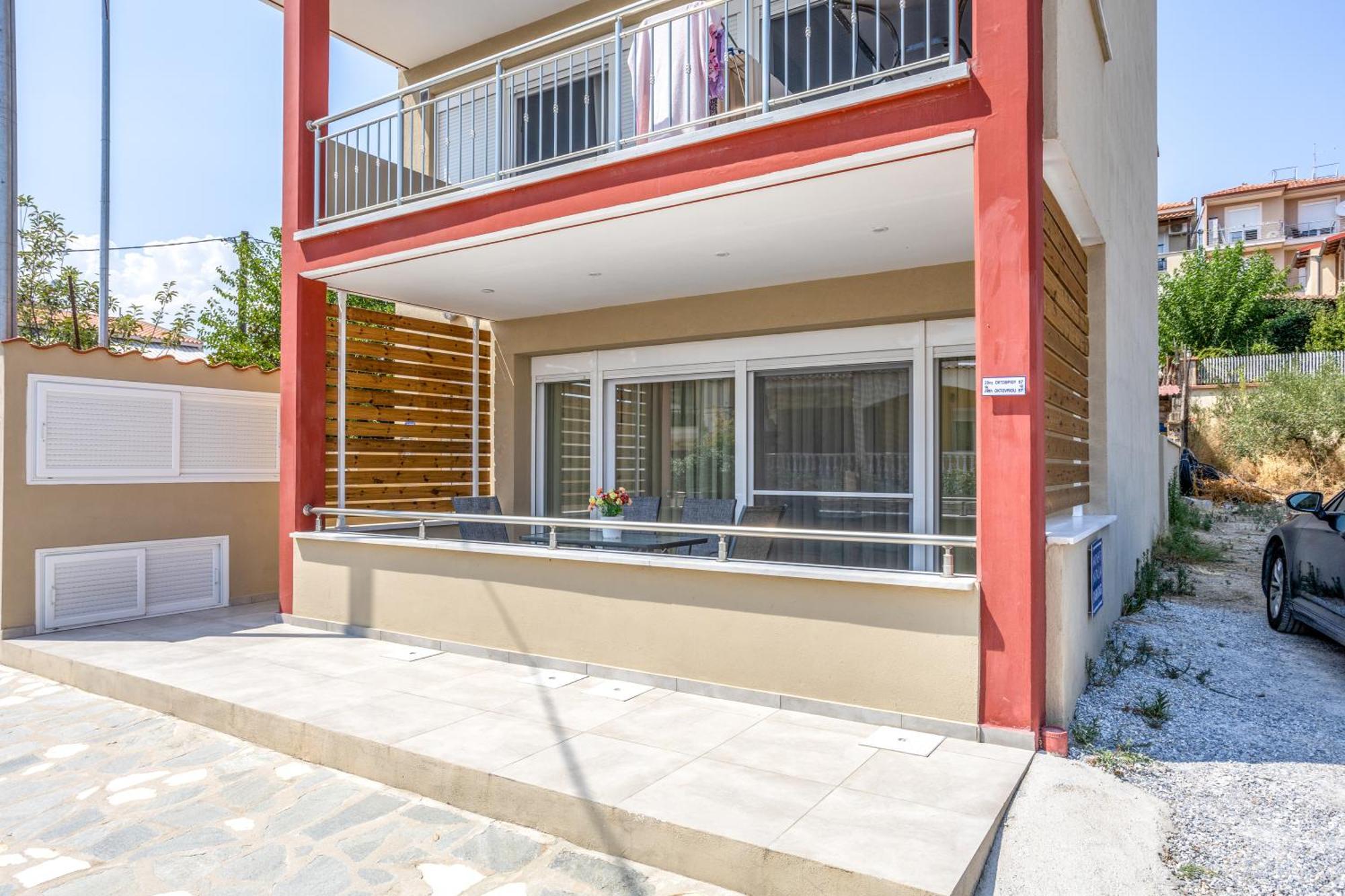 Apartament Natalia Peramos Néa Péramos Zewnętrze zdjęcie